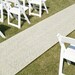 Floral Wedding Aisle Runner White or Ivory