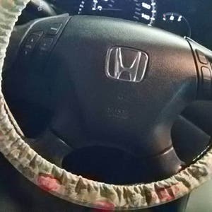 French Pastries Steering Wheel Cover