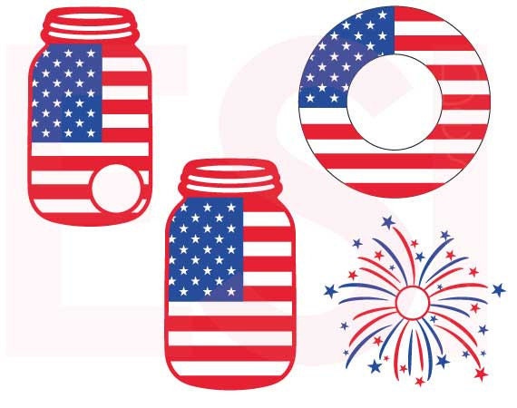 Monogram 4th Of July Svg 115 Crafter Files
