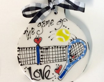 Tennis ornament