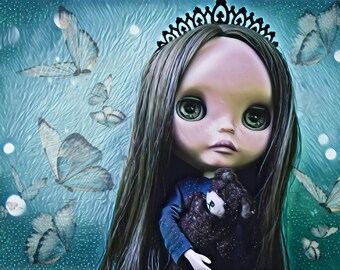 Custom Blythe doll Tea For Two ebl mold