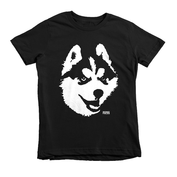 Siberian Husky Kids Tshirt Husky Gifts Toddler Clothing With