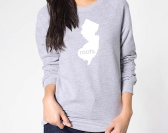 New Jersey Roots or Made American Apparel Sweatshirt - Unisex Size S M L XL