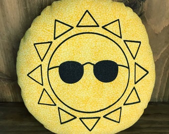 Cool Guy Sunshine Pillow
