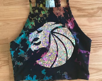 Custom SEVEN LIONS Crop Top (Available in 2 colors)