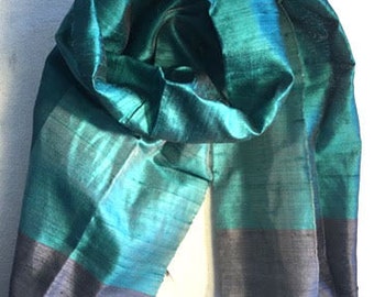 blue green silk scarf black silk scarf turquoise pure silk scarf teal blue silk scarf 100% pure silk scarf silk head scarf aqua silk shawl