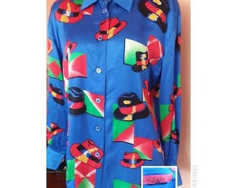 80s Escada Made in Germany blouse S/M