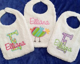 3 Toddler Bib Gift Set