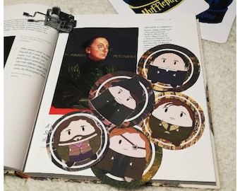 Harry Potter - Hogwarts staff stickers