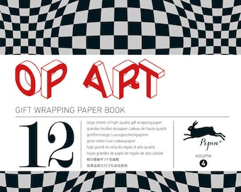 Pepin Press Volume 4: Op Art Wrapping Paper Book