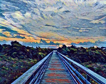 Bridge Over a Sand Dune