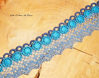 Bracelet Turquin • lace colorful • Chic, Bohemian jewelry • budget