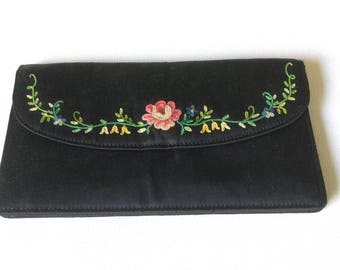 Victorian antique purse clutch waist purse