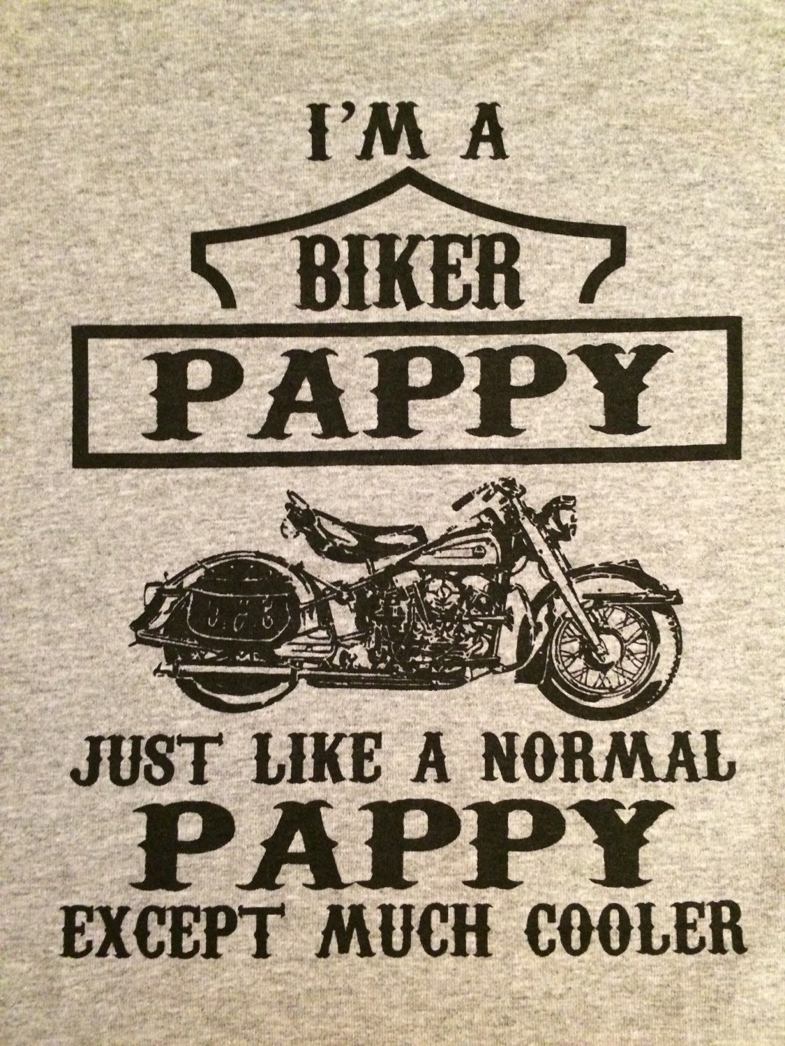 Download Custom Biker Pappy t-shirt