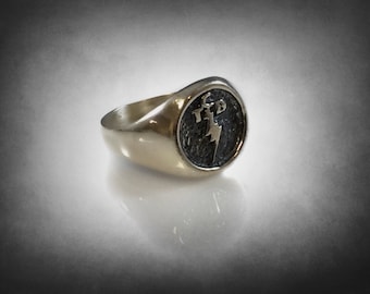 Elvis Presley Tcb Ring Solid Sterling Silver 925 All Size Available