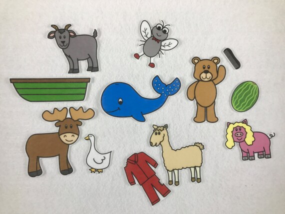 Down By The Bay Flannel Board Printable