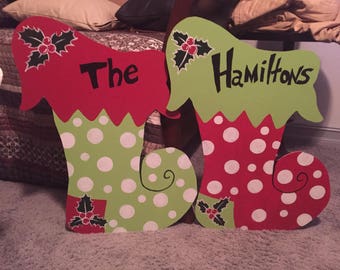 Christmas Yard Art Stocking - LARGE