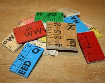 Wooden Yardstick Pieces - set of 20 - item #2420-14