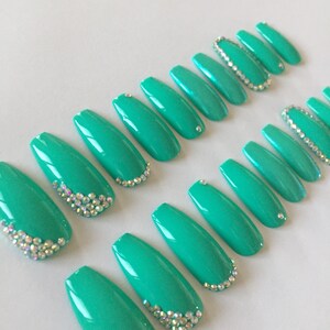 Ballerina nails | Etsy