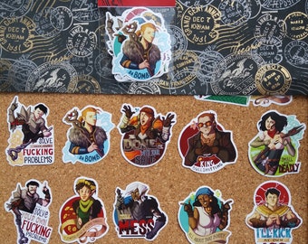 Dragon Age II stickers