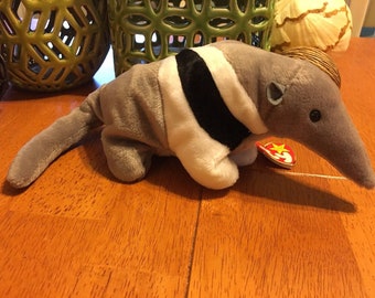 TY Beanie Baby Ants Anteater Stuffed Plush Animal
