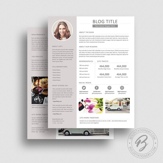 blog media kit template 04 press kit pitch kit word blog