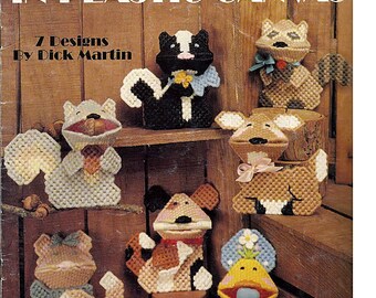 Cute Lil' Kisses in Plastic Canvas Pattern Book Leisure Arts Leaflet 1238