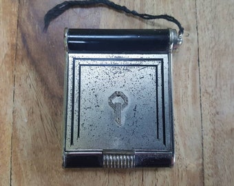 Art Deco Kamra Compact, Vintage Powder Compact, Compact Mirror, Pocket Mirror, Vintage Compacts, Gifts for Her