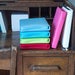 Modern Leather Duke Writing Case, Writing Set Personalised with Initials, Handmade, Colourful (CAT111)