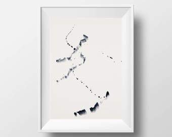 Watercolour Abstract Print 19