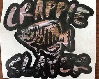 Crappie Slayer Decal