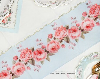 Afternoon Tea Party Tablecloth For High Tea Baby Shower Hen Party Bridal Shower Wedding