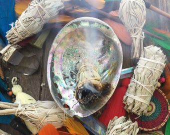 Sage Bundles for Smudging, Meditation, Clearing and Protection - Natural White Sage Smudge Sticks, 3" bundles / 1 piece