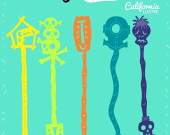 Tiki Tony Swizzle Stick Adventure Pack, S/5