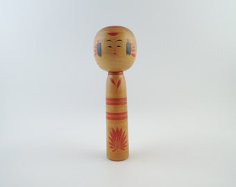 Vintage Japanese Kokeshi Doll, By Tatsuo Sato