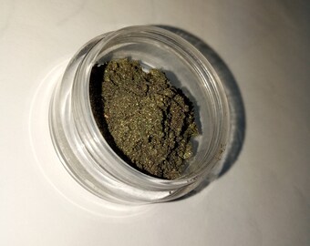 Kush / loose eyeshadow / green mineral eyeshadow /single eyeshadow