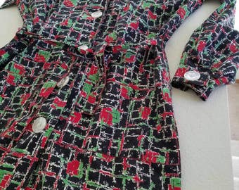 Cotton 1940's Day Dress
