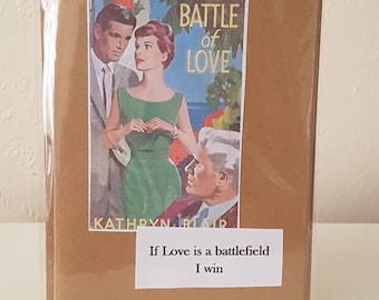 Retro, kitsch and fabulous greeting card