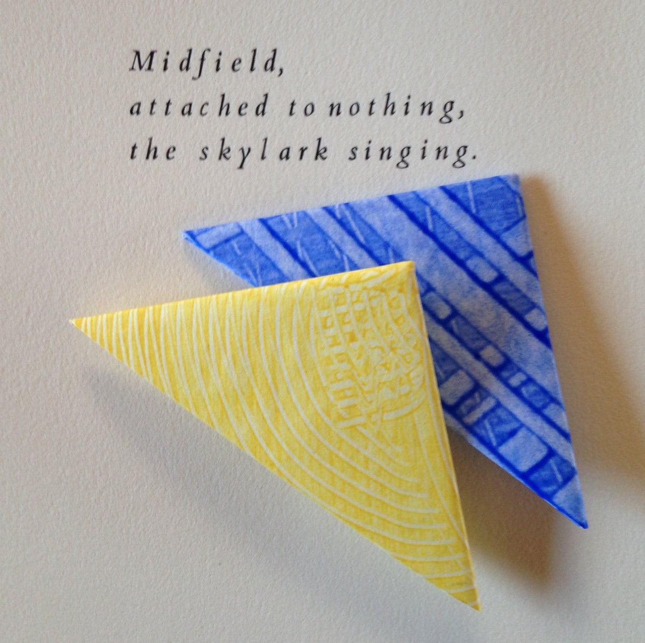 Download Origami Page Corner Bookmarks-Blue & Yellow