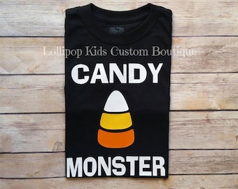 Candy Corn, Candy Monster Black shirt*