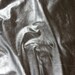 Metallic Gunmetal Silver Cowhide Leather - Cut to Order - Stock No. L-114