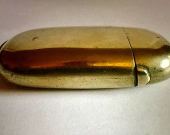 Vintage Silver Plated Vesta Case