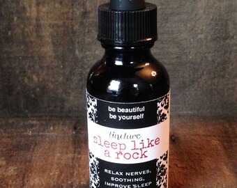 Sleep Like A Rock - natural sleep aid, relax nerves