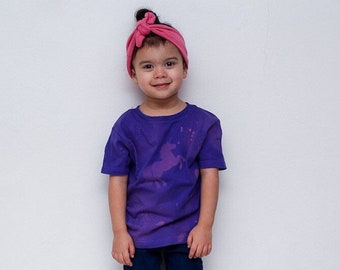 unicorn tee shirt, girls shirt, bleached shirt, tee, t shirt