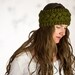 Boho Headband Knitting Pattern - a set of instructions to knit - PERSISTENCE