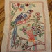 crewel work bird