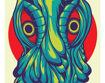 Hedorah 11x17 print