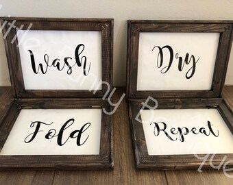 Farmhouse Laundry Room Set