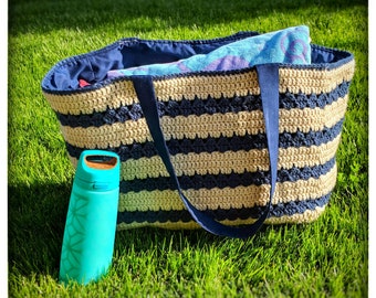 Beach bag| extra large beach bag| crochet beach bag| crochet tote bag |extra large tote bag| tote bag