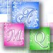 1x1 inch graphic art for scrabble tiles alphabet letters images digital collage sheet jewelry making paper supplies (057) BUY 3 GET 1 FREE